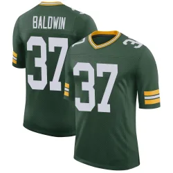 Green Bay Packers Men's Limited Green Classic Jersey (37 Johnathan Baldwin)