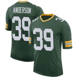 Green Bay Packers Men's Limited Green Classic Jersey (39 Zayne Anderson)
