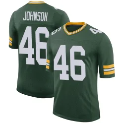 Green Bay Packers Men's Limited Green Classic Jersey (46 Amar Johnson)