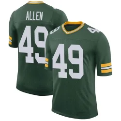 Green Bay Packers Men's Limited Green Classic Jersey (49 Austin Allen)