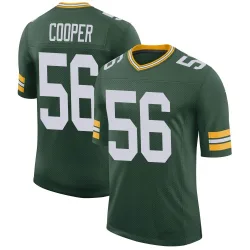 Green Bay Packers Men's Limited Green Classic Jersey (56 Edgerrin Cooper)