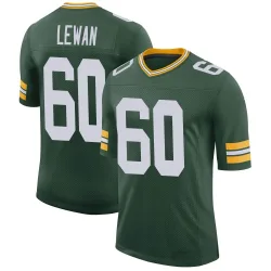 Green Bay Packers Men's Limited Green Classic Jersey (60 Jason Lewan)