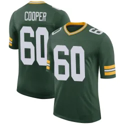 Green Bay Packers Men's Limited Green Classic Jersey (60 Tyler Cooper)