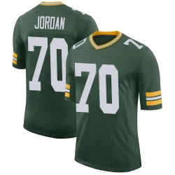 Green Bay Packers Men's Limited Green Classic Jersey (70 Michael Jordan)
