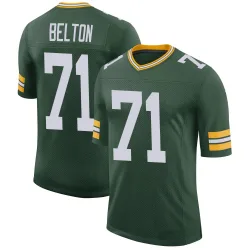 Green Bay Packers Men's Limited Green Classic Jersey (71 Anthony Belton)