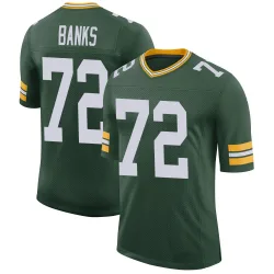 Green Bay Packers Men's Limited Green Classic Jersey (72 Brant Banks)