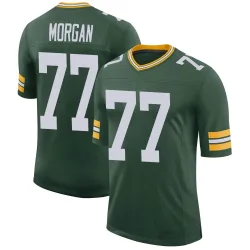 Green Bay Packers Men's Limited Green Classic Jersey (77 Jordan Morgan)