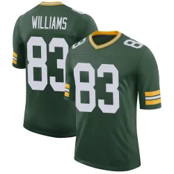 Green Bay Packers Men's Limited Green Classic Jersey (83 Savion Williams)