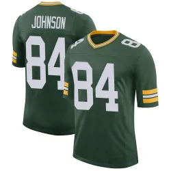 Green Bay Packers Men's Limited Green Classic Jersey (84 Cornelius Johnson)