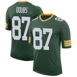 Green Bay Packers Men's Limited Green Classic Jersey (87 Romeo Doubs)