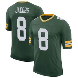 Green Bay Packers Men's Limited Green Classic Jersey (8 Josh Jacobs)