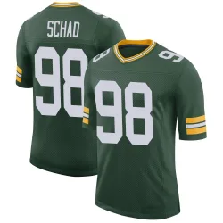 Green Bay Packers Men's Limited Green Classic Jersey (98 Keonte Schad)