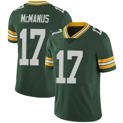 Green Bay Packers Men's Limited Green Team Color Vapor Untouchable Jersey (17 Brandon McManus)