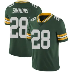 Green Bay Packers Men's Limited Green Team Color Vapor Untouchable Jersey (28 Isaiah Simmons)