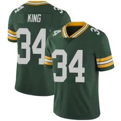 Green Bay Packers Men's Limited Green Team Color Vapor Untouchable Jersey (34 Kalen King)