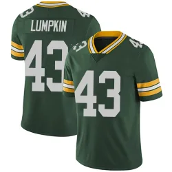 Green Bay Packers Men's Limited Green Team Color Vapor Untouchable Jersey (43 Johnny Lumpkin)