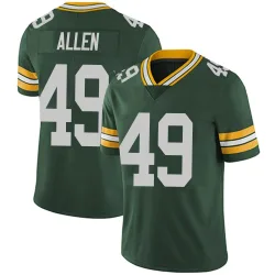 Green Bay Packers Men's Limited Green Team Color Vapor Untouchable Jersey (49 Austin Allen)
