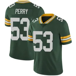 Green Bay Packers Men's Limited Green Team Color Vapor Untouchable Jersey (53 Nick Perry)