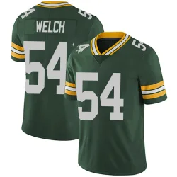 Green Bay Packers Men's Limited Green Team Color Vapor Untouchable Jersey (54 Kristian Welch)