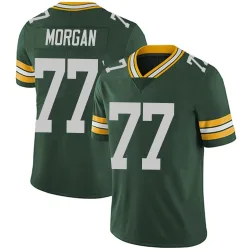 Green Bay Packers Men's Limited Green Team Color Vapor Untouchable Jersey (77 Jordan Morgan)