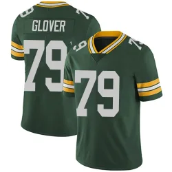 Green Bay Packers Men's Limited Green Team Color Vapor Untouchable Jersey (79 Travis Glover)