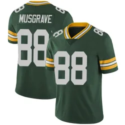 Green Bay Packers Men's Limited Green Team Color Vapor Untouchable Jersey (88 Luke Musgrave)