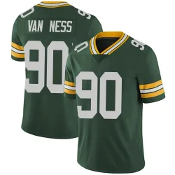 Green Bay Packers Men's Limited Green Team Color Vapor Untouchable Jersey (90 Lukas Van Ness)