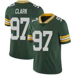 Green Bay Packers Men's Limited Green Team Color Vapor Untouchable Jersey (97 Kenny Clark)