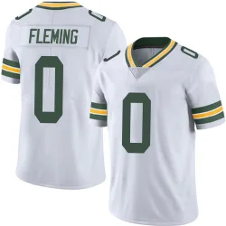 Green Bay Packers Men's Limited White Vapor Untouchable Jersey (0 Julian Fleming)