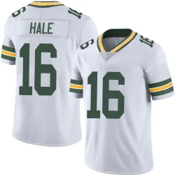 Green Bay Packers Men's Limited White Vapor Untouchable Jersey (16 Alex Hale)
