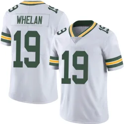 Green Bay Packers Men's Limited White Vapor Untouchable Jersey (19 Daniel Whelan)