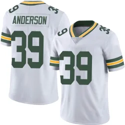 Green Bay Packers Men's Limited White Vapor Untouchable Jersey (39 Zayne Anderson)