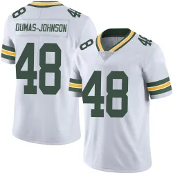 Green Bay Packers Men's Limited White Vapor Untouchable Jersey (48 Jamon Dumas-Johnson)