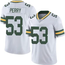 Green Bay Packers Men's Limited White Vapor Untouchable Jersey (53 Nick Perry)
