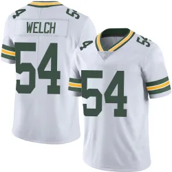 Green Bay Packers Men's Limited White Vapor Untouchable Jersey (54 Kristian Welch)
