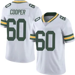 Green Bay Packers Men's Limited White Vapor Untouchable Jersey (60 Tyler Cooper)