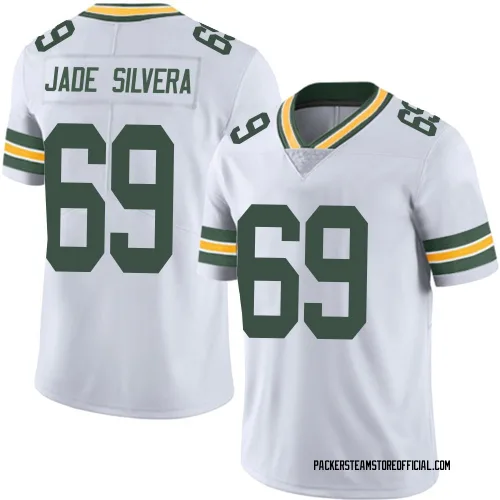 Green Bay Packers Men's Limited White Vapor Untouchable Jersey (69 Nesta Jade Silvera)
