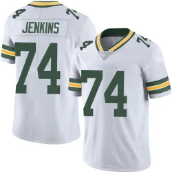 Green Bay Packers Men's Limited White Vapor Untouchable Jersey (74 Elgton Jenkins)