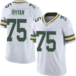 Green Bay Packers Men's Limited White Vapor Untouchable Jersey (75 Sean Rhyan)