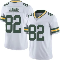 Green Bay Packers Men's Limited White Vapor Untouchable Jersey (82 Jadon Janke)