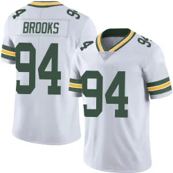Green Bay Packers Men's Limited White Vapor Untouchable Jersey (94 Karl Brooks)