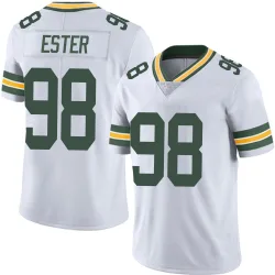 Green Bay Packers Men's Limited White Vapor Untouchable Jersey (98 James Ester)