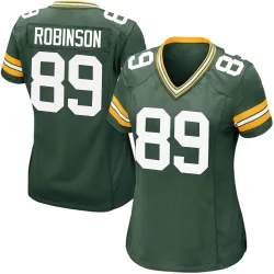 Green Bay Packers Women's Game Green Team Color Jersey (89 Dave Robinson)