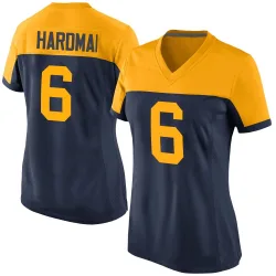 Green Bay Packers Women's Game Navy Alternate Jersey (6 Mecole Hardman)