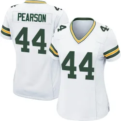Green Bay Packers Women's Game White Jersey (44 Henry Pearson)