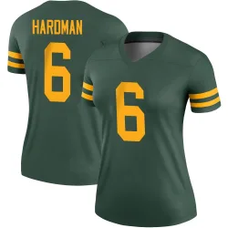 Green Bay Packers Women's Legend Green Alternate Jersey (6 Mecole Hardman)