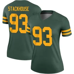 Green Bay Packers Women's Legend Green Alternate Jersey (93 Nazir Stackhouse)