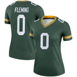 Green Bay Packers Women's Legend Green Jersey (0 Julian Fleming)