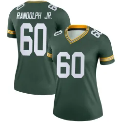 Green Bay Packers Women's Legend Green Jersey (60 Keith Randolph Jr.)