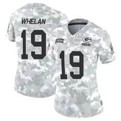 Green Bay Packers Women's Limited Arctic Camo 2024 Salute to Service Jersey (19 Daniel Whelan)